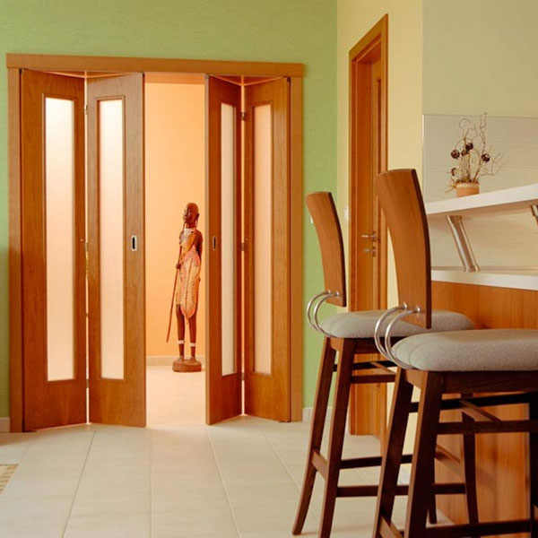 двери на кухню раздвижные гармошка Краснодар