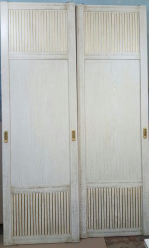 Двери для шкафа купе с фрезеровкой Краснодар